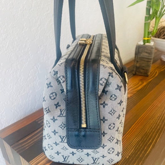 EUC Louis Vuitton Mini Monogram Josephine - Navy Blue - Picture 4 of 14